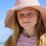 Kids Hooded Turkish Towel | Dusty Pink