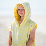 Kids Hooded Turkish Towel | Yellow