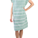 Adult Hooded Turkish Towel | Sea Green