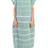 Kids Hooded Turkish Towel | Sea Green