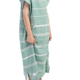 Kids Hooded Turkish Towel | Sea Green