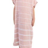 Kids Hooded Turkish Towel | Dusty Pink
