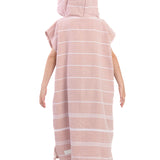 Kids Hooded Turkish Towel | Dusty Pink