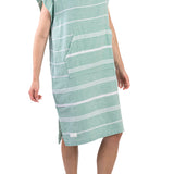 Adult Hooded Turkish Towel | Sea Green