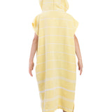 Kids Hooded Turkish Towel | Yellow