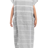 Kids Hooded Turkish Towel | Misty Grey