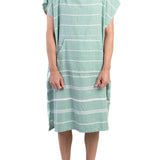 Adult Hooded Turkish Towel | Sea Green