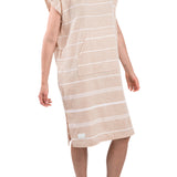 Adult Hooded Turkish Towel | Latte