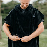 Oversized Hooded Towel | Pro | Black