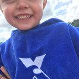 Kids Hooded Towel | Standard | Royal Blue
