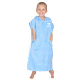 Kids Hooded Towel | Standard | Light Blue