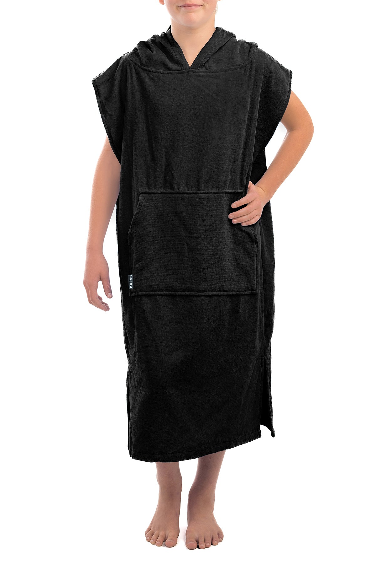 Kids Hooded Towel | Standard | Black