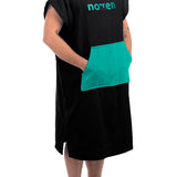 Adult Hooded Towel | Standard | Black & Green