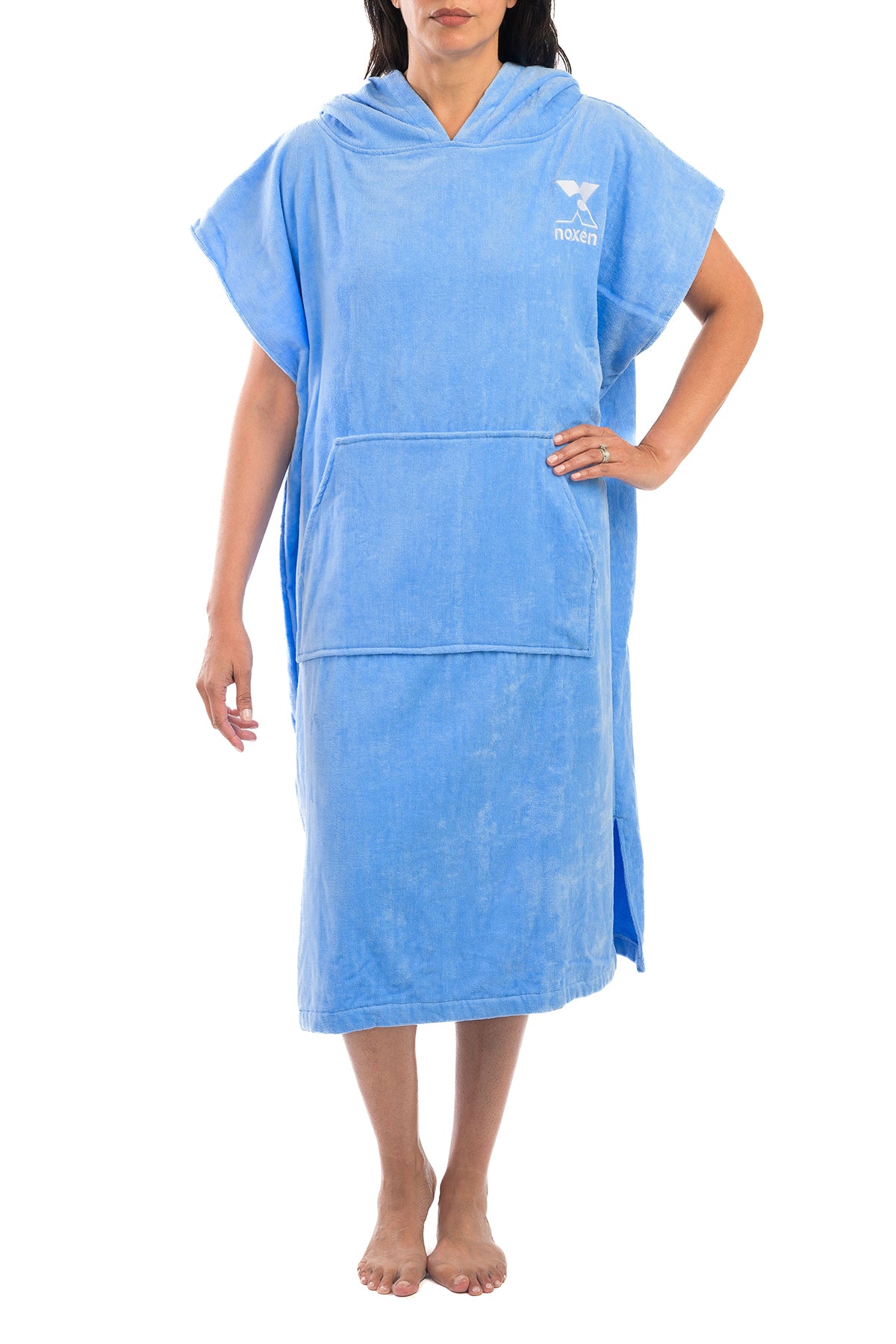 Adult Hooded Towel | Standard | Light Blue