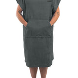 Adult Hooded Towel | Standard | Charcoal