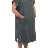 Adult Hooded Towel | Standard | Charcoal
