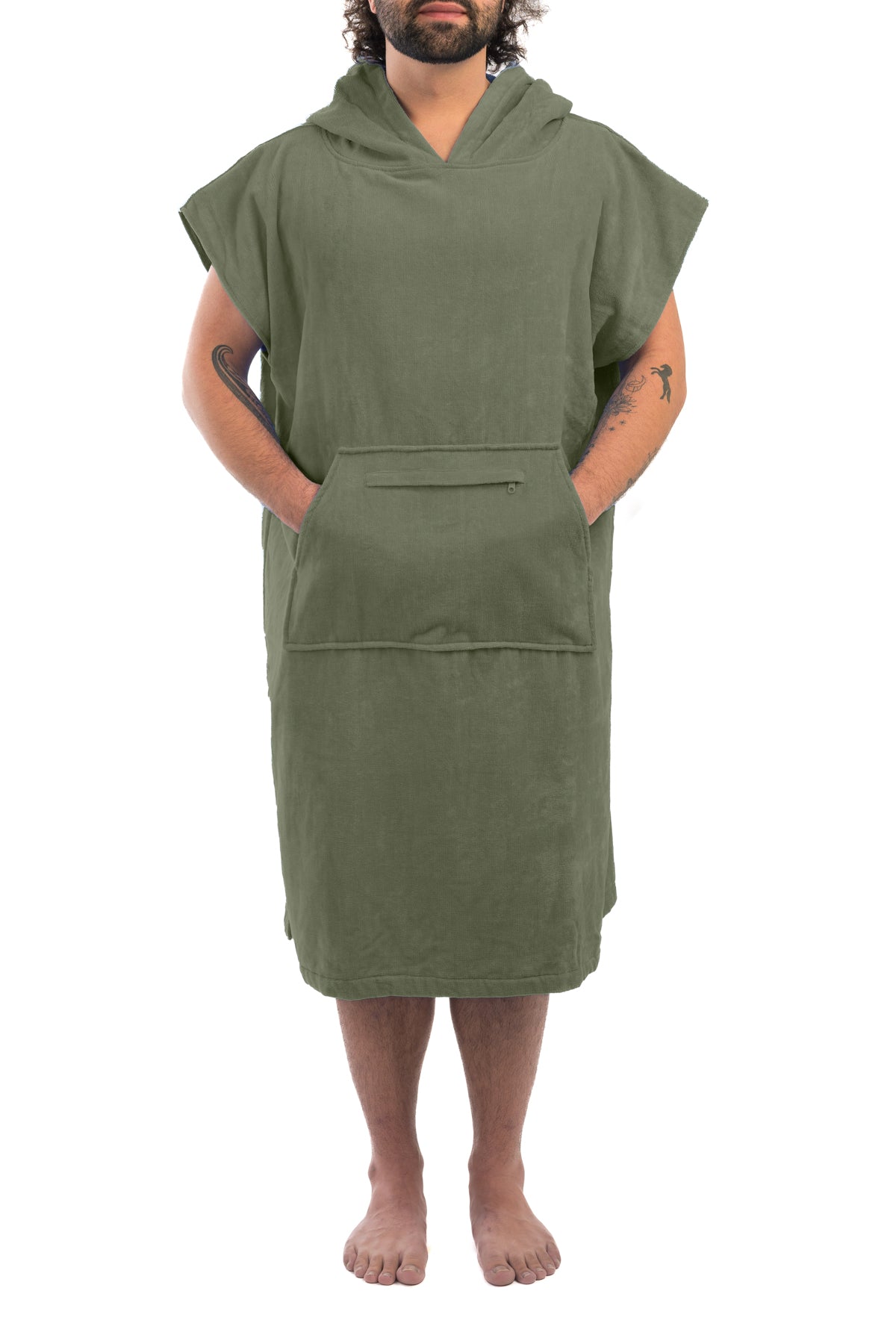 Adult Hooded Towel | Pro | Khaki