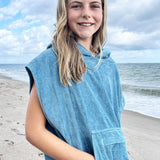 Kids Hooded Towel | Standard | Sea Blue